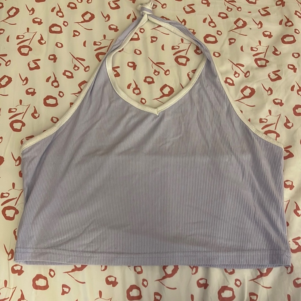 Romwe Cropped Halter top Size:small
